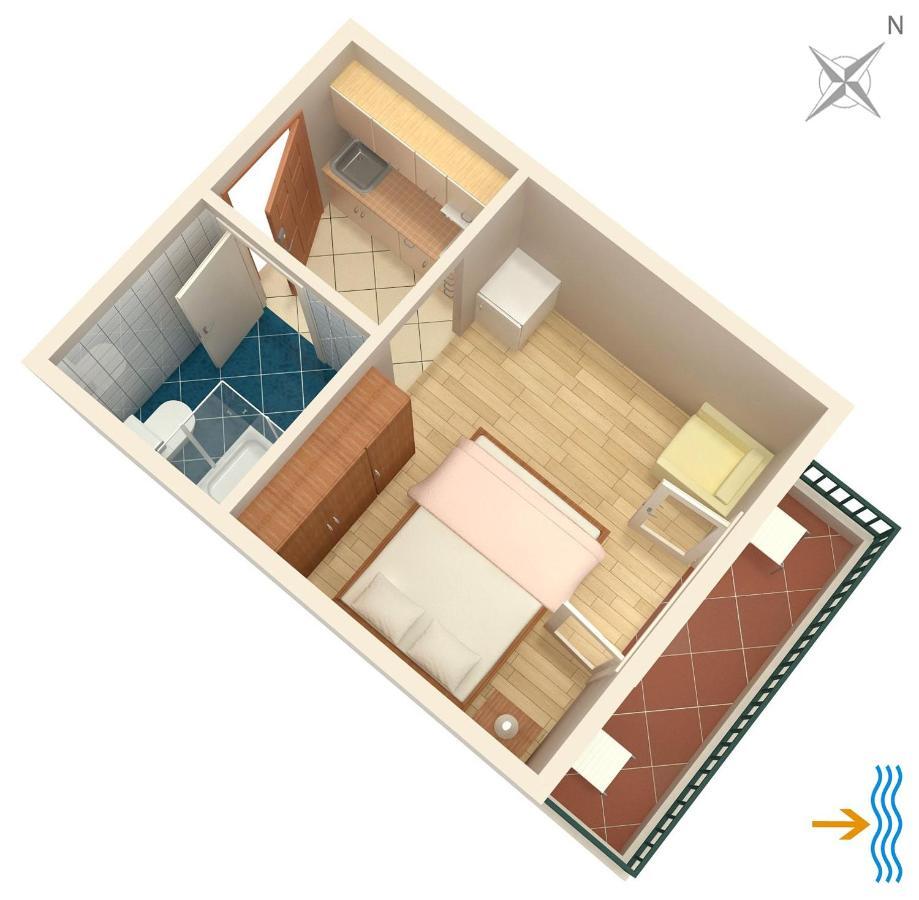 Studio Pokrivenik 10427A Zastražišće Eksteriør billede